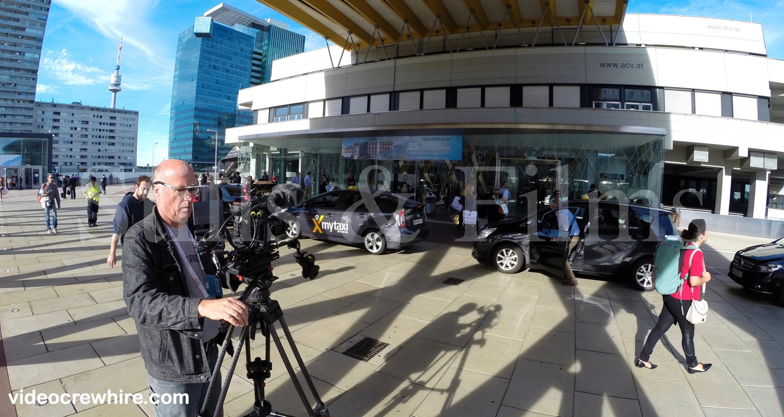Filming for Lumenis in Vienna, Austria
