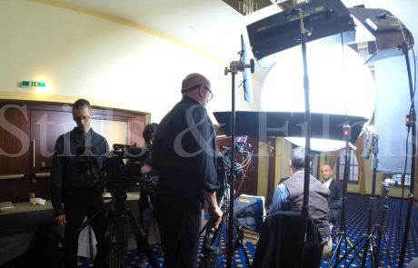 Corporate video shoot in Vienna for Pfizer 4