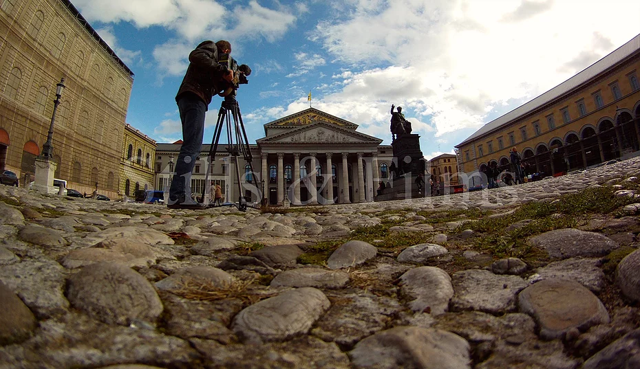 Filming in Munich Germany