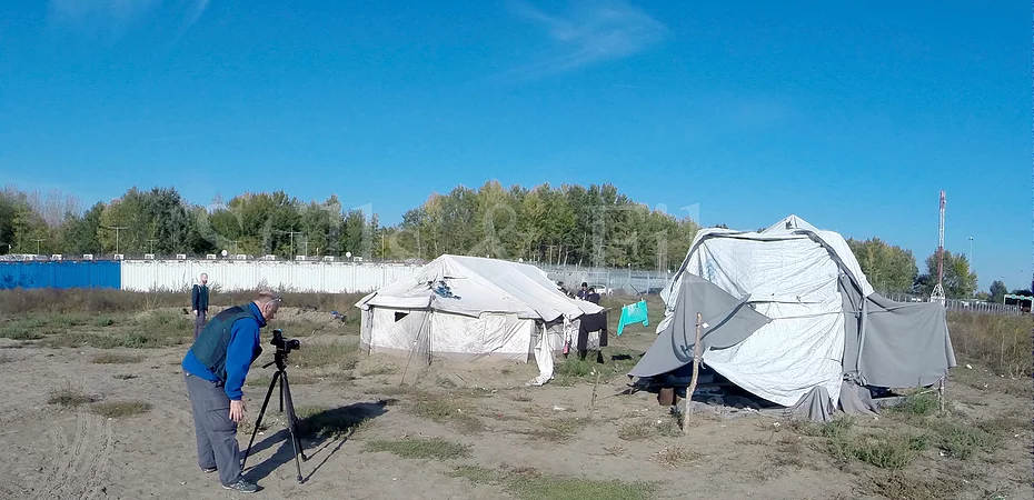 Filming refugees & migrants in Serbia