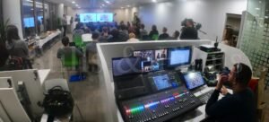 Filming at Morgan Stanley in Budapest