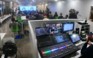 Filming at Morgan Stanley in Budapest