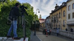 Filming behind the scenes of the Condor series with Max Irons
