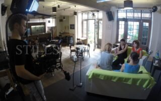 Documentary film shoot for a US client in Berlin