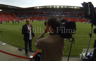 Video Crew Prague camera op going live from Prague for BeinSport