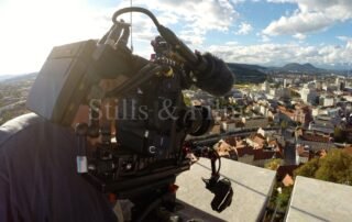 Video Crew Ljubljana filming b-roll in Ljubljana castle