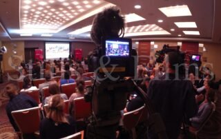 Multiple camera conference shoot at Forum Hotel In Budapest