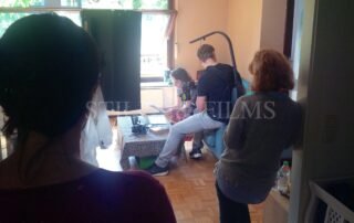 Documentary filming in Berlin