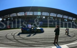 Filming at Red Bull Ring in Austria
