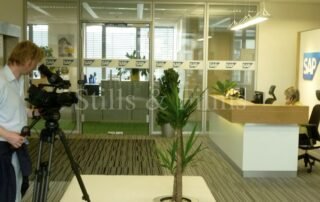 Filming at SAP Prague