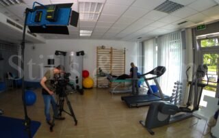 Video Crew Zagreb filming at a medical facility in Split