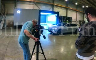 Filming for electric car producer NIO in Budapest