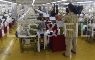 Video Crew Zagreb on a corporate shoot near Varazdin for an Italian cloth manufacturer