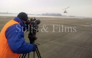 Video Crew Prague films a feature story about gyrocopters for Discovery Channel in Prerov