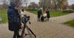 Indie short film shoot for a French client in Budapest