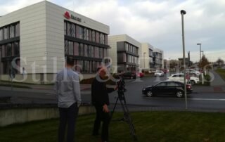 Video Crew Prague filming a b-roll at Red Hat offices in Brno for a UK client