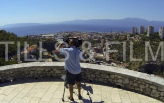 Video Crew Zagreb films on the Adriatic Sea