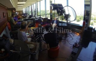 Video Crew Prague on a corporate shoot for a US client in Prague