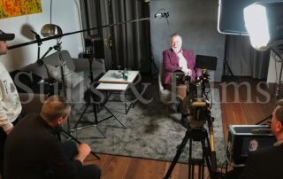 Corporate interview shoot in Berlin for an Irish client