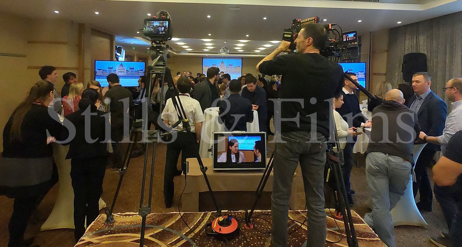 Conference video crew Budapest