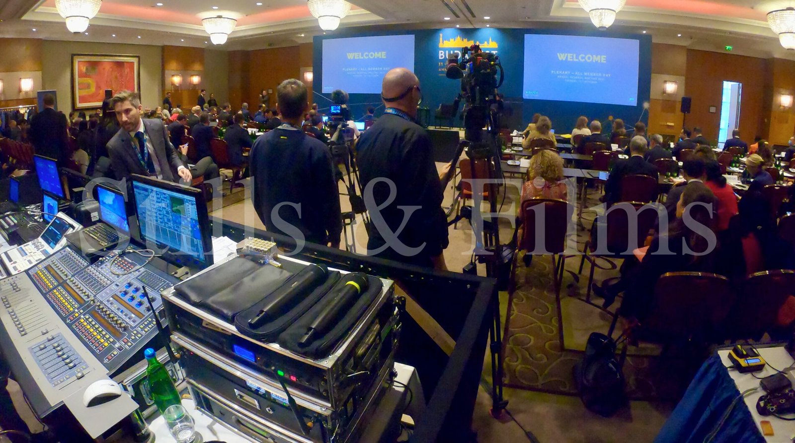 Conference video crew Budapest