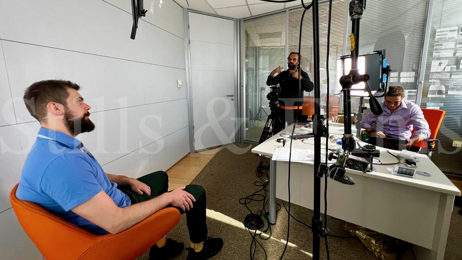 Remote video production in Warsaw for a UK client.