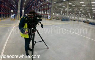 On location at Tesco in Hungary. January 2025