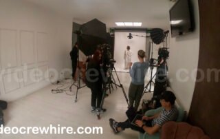 Filming behind the scenes with a Hollywood star for a US client in Budapest, Hungary. End of March 2025