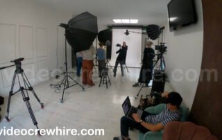 Filming behind the scenes with a Hollywood star for a US client in Budapest, Hungary. End of March 2025