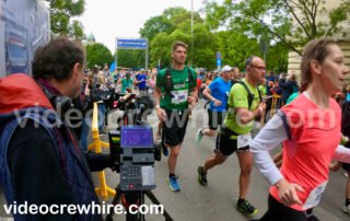 Filming the EU Run for the European Parliament in Budapest, Hungary. Mid May 2025