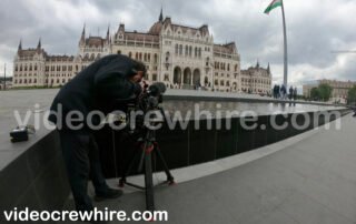 We were filming the visit of Roberta Metsola, president of the European Parliament in Budapest, Hungary. Mid May 2025