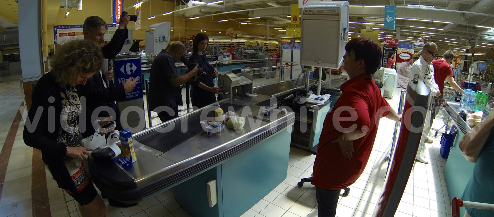 Corporate shoot for VISA in Bratislava, Slovakia