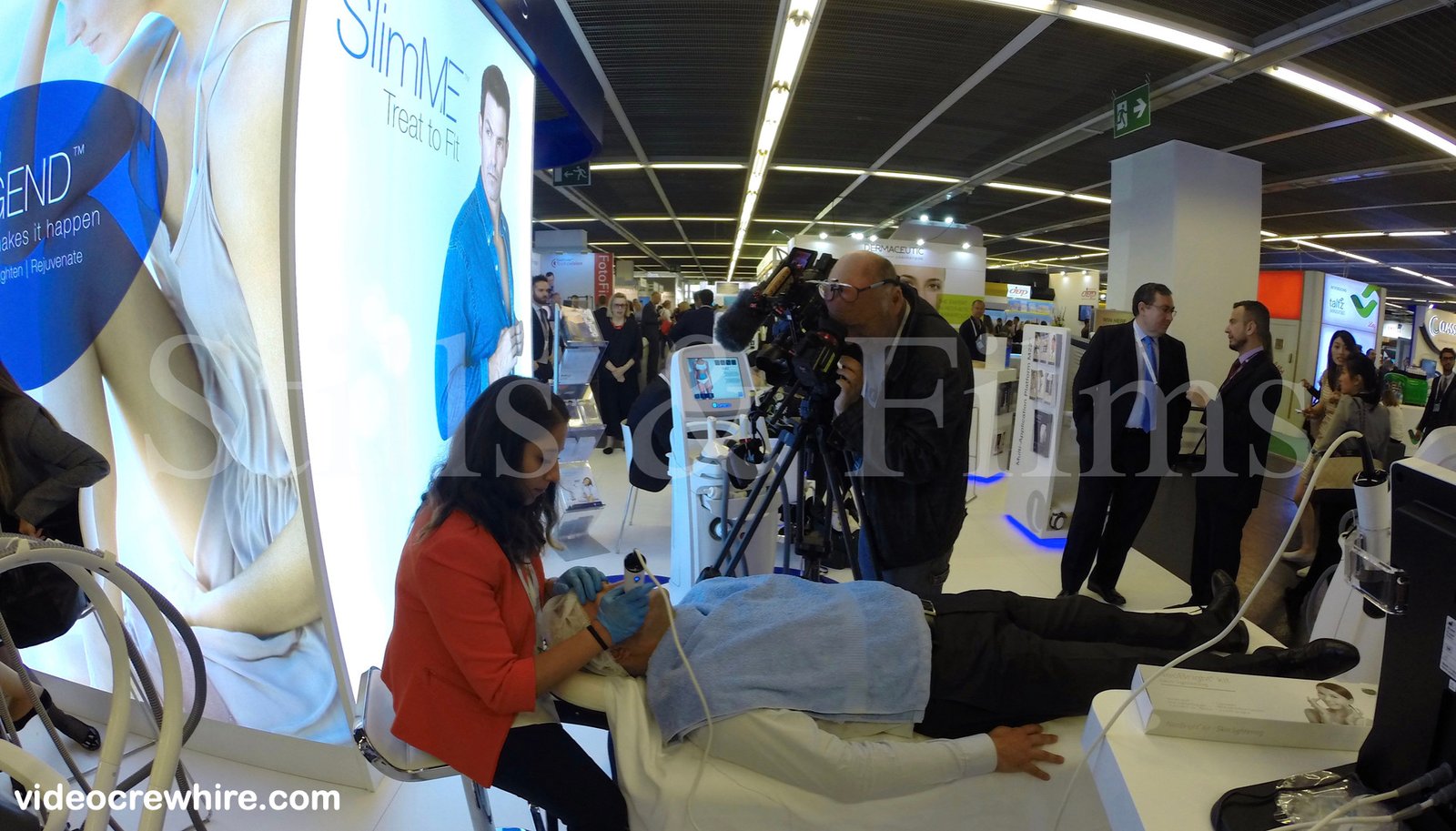 Filming for Lumenis in Vienna, Austria 3