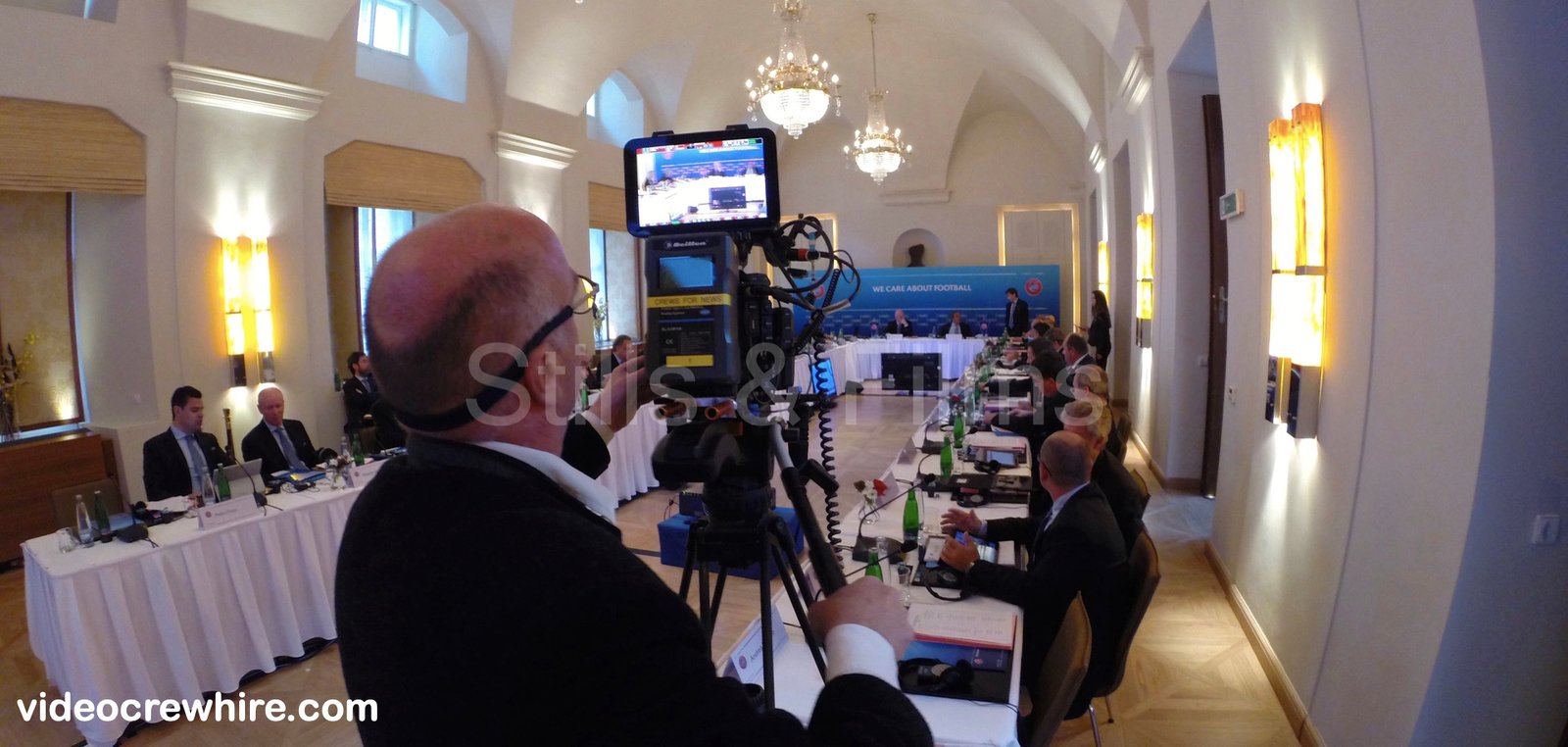 UEFA shoot in Prague 2