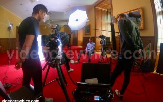 Filming corporate interviews for a UK client in Vienna, Austria mid May 2026