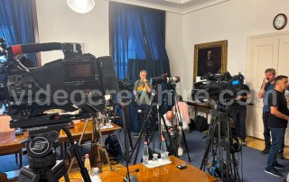 Shooting in Budapest Hungary for an EU institution at the Budapest Pride. End of June 2026